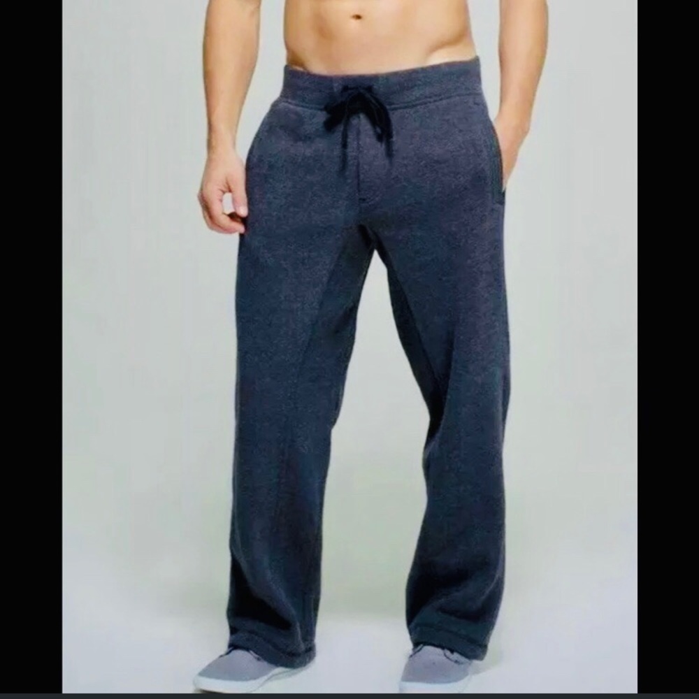 Men’s Lululemon Post Gravity Gray Sweat Pants Sz M - Picture 1 of 8